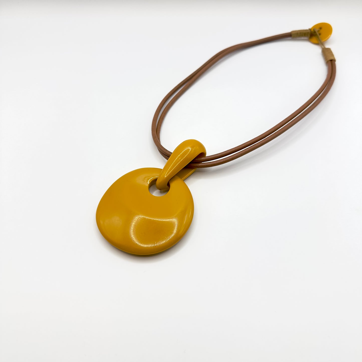 Budapest Yellow Toasted Necklace