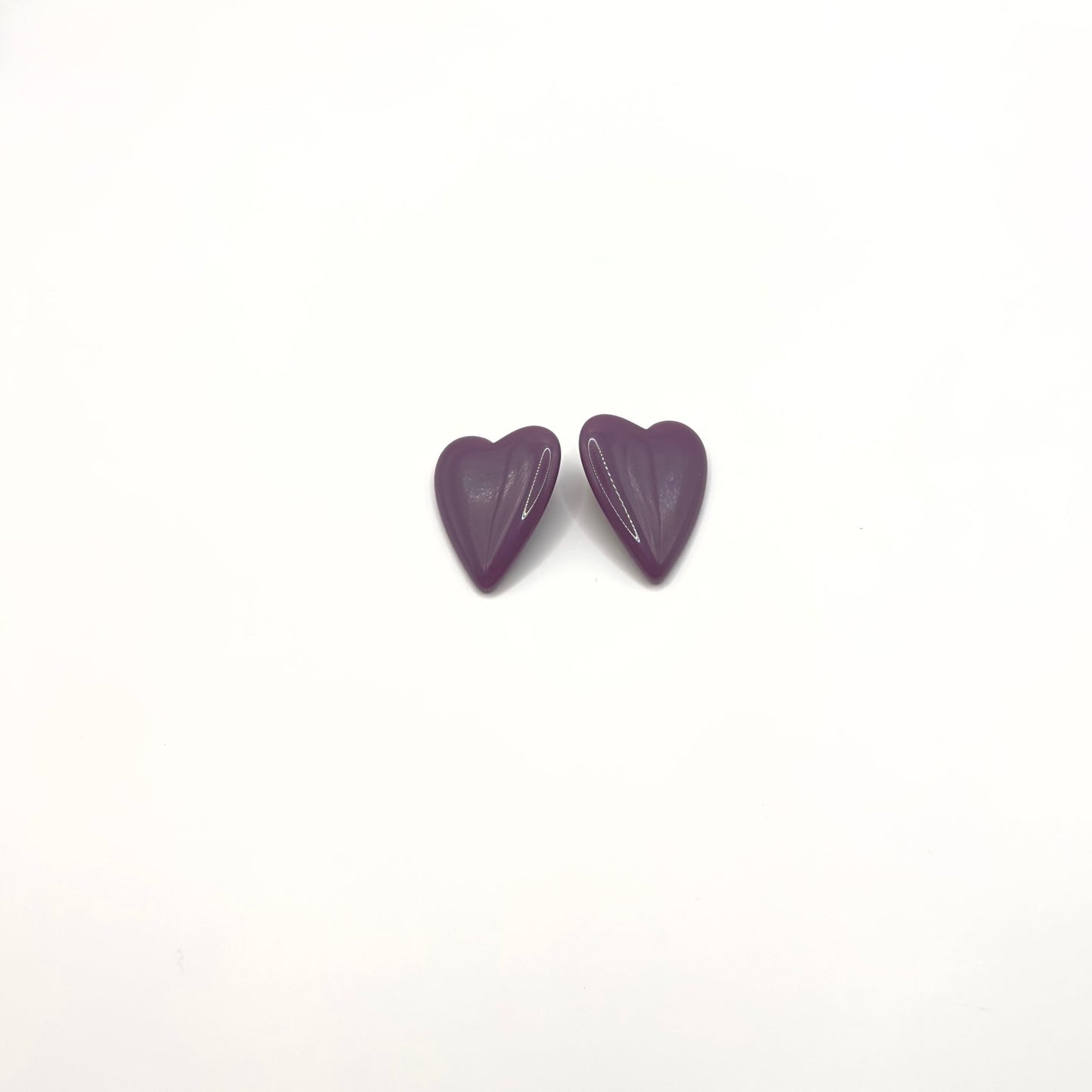 Brinco Corazion Purple - Fridali Shop
